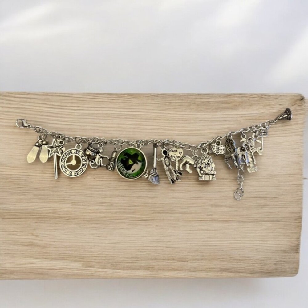 Wicked Musical Charm Bracelet | Silver-Tone | One Size - Picture 3 of 3